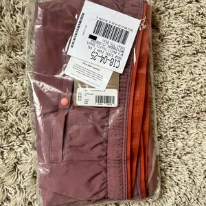 Patagonia Women's Athletic Shorts - Purple and Orange